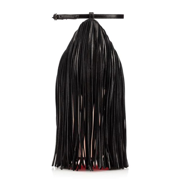 Fringe Decoration Peep Toe High Heel Sandals - Image 8
