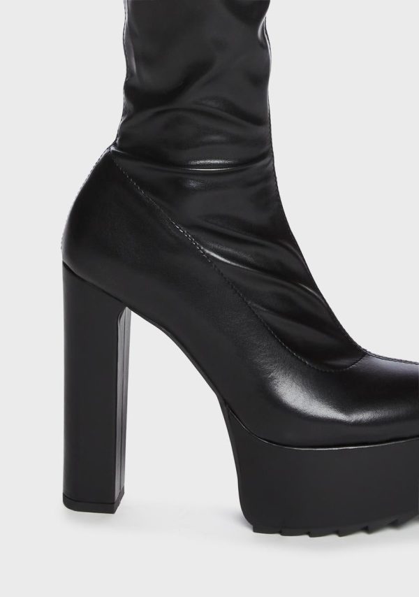Chasing Heights Thigh High Boots - Image 2