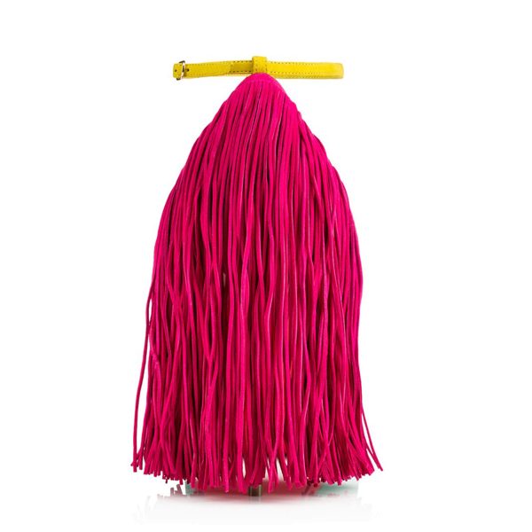 Fringe Decoration Peep Toe High Heel Sandals - Image 3