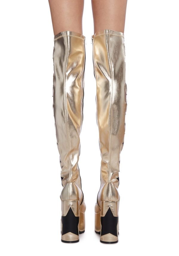 Electricity Thigh High Boots - Image 4