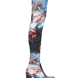 Da Vinci’s Demons Platform Thigh High Boots