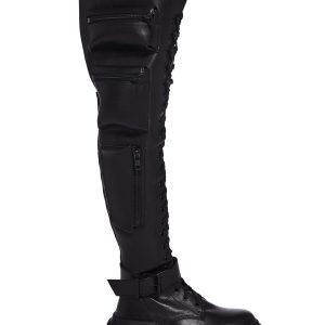 Obsidian Thigh High Boots