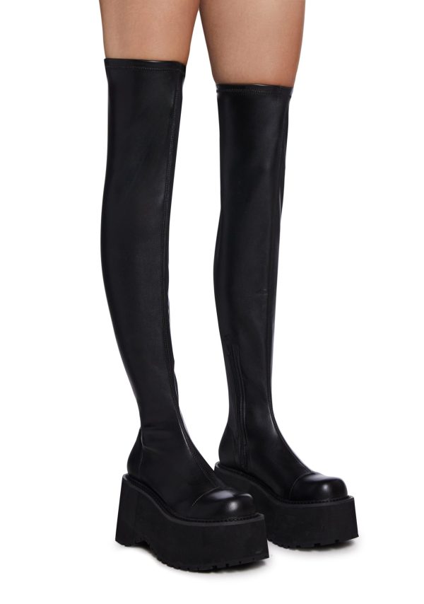 Diatonic Thigh High Boots - Image 3