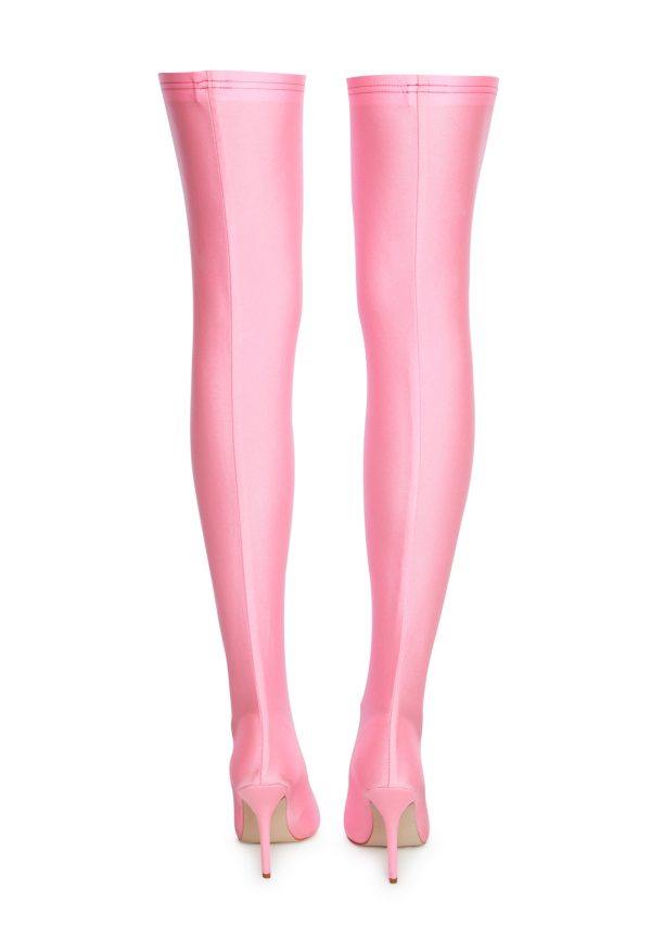Heartout Thigh High Boots-Pink - Image 4