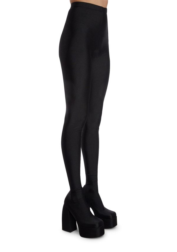 Heyhey Platform Pant Boots - Black