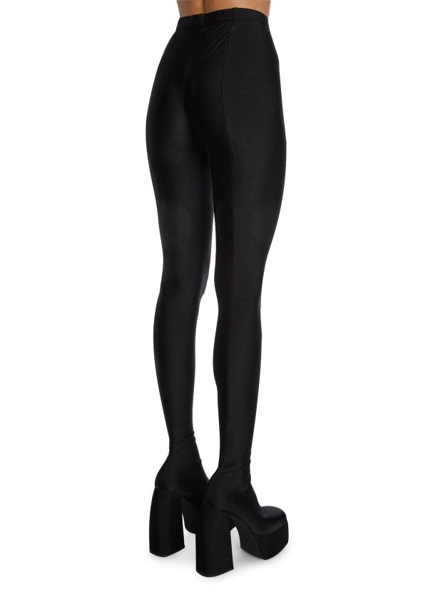 Heyhey Platform Pant Boots - Black - Image 4
