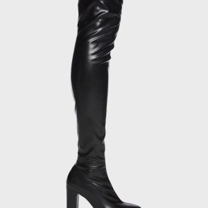 Chasing Heights Thigh High Boots